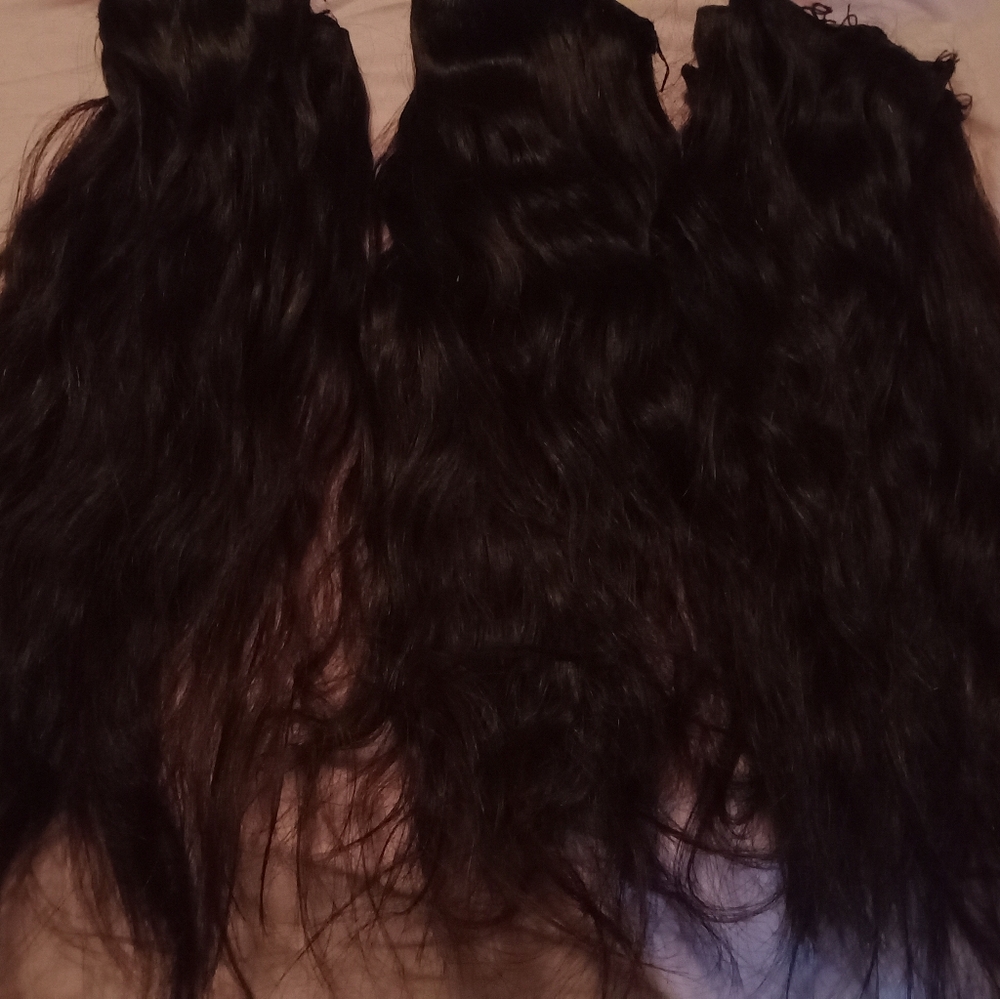Human Hair Weft's Pre-owned.